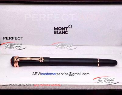 Perfect Replica Best Mont Blanc Heritage Rouge et Noir Rollerball Pens